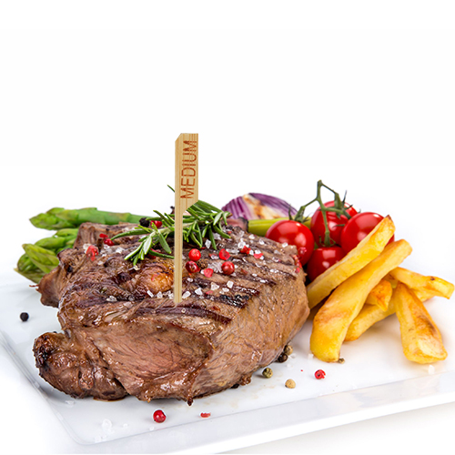 192000 Steak-Marker "pure" 9 cm "MEDIUM"