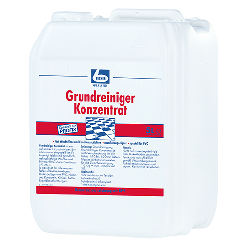 Dr. Becher Grundreiniger Konzentrat 5 l Dr. Becher Grundreiniger Konzentrat 5 l