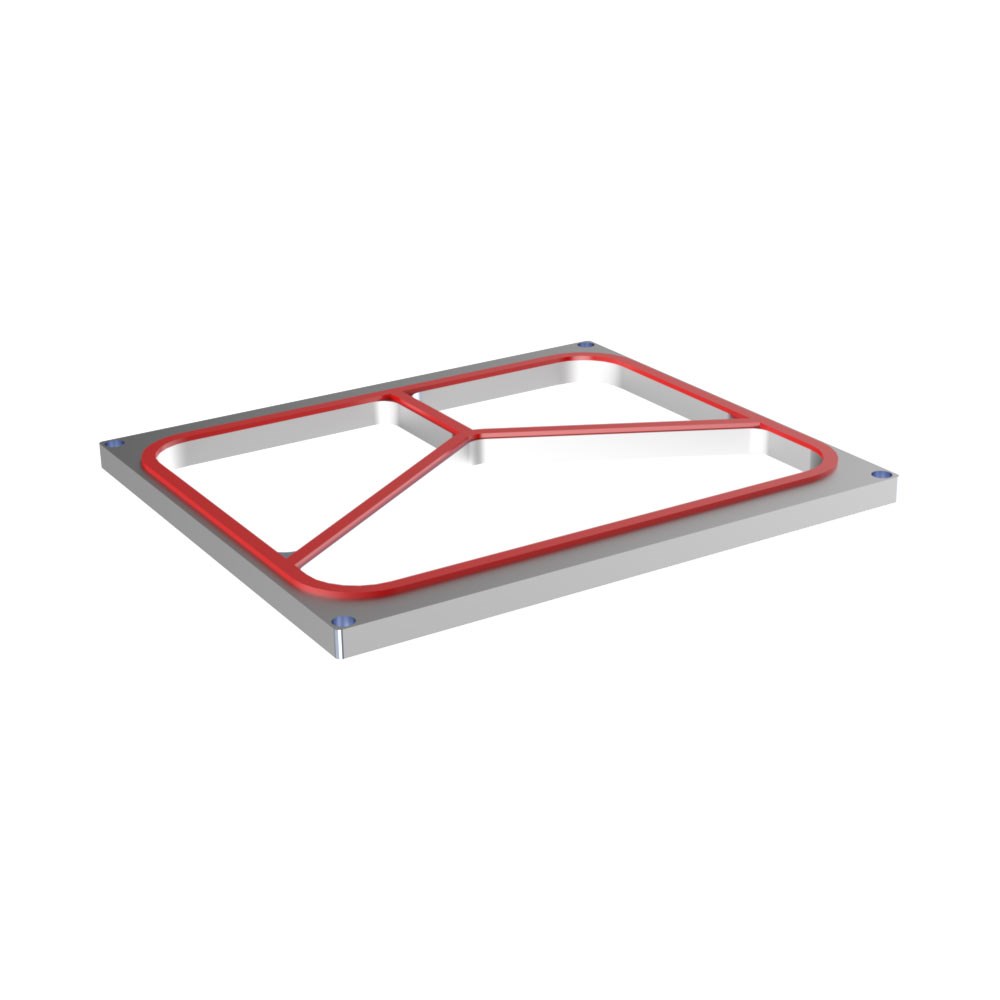 Siegelrahmen, dreigeteilt, 178 mm x 227 mm Siegelrahmen, dreigeteilt, 178 mm x 227 mm