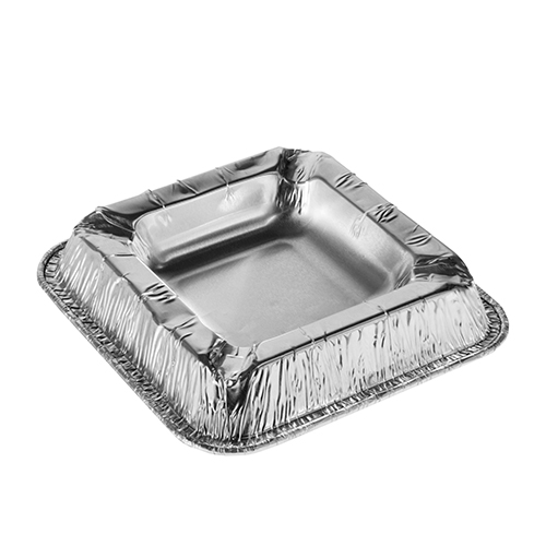 7200 Aschenbecher, Alu eckig 2,2 cm x 12,5 cm x 12,5 cm