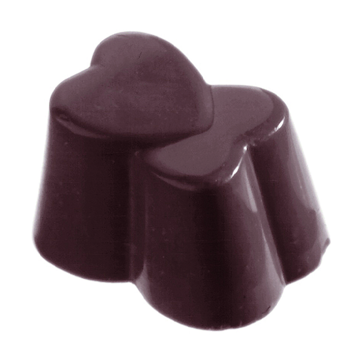 Schokoladen Form - Herz doppelt Schokoladen Form - Herz doppelt