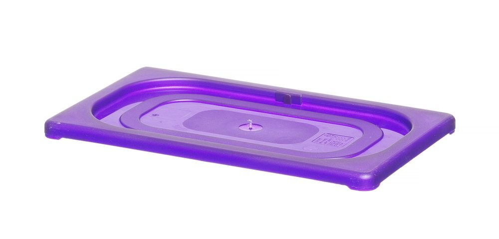 Gastronorm-Deckel violett, HENDI, GN 1/4, Violett, 265x162mm