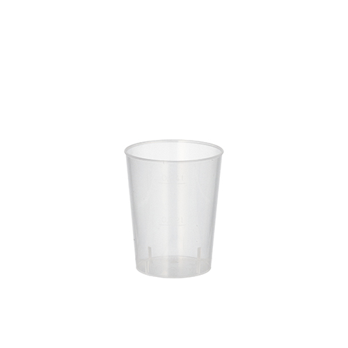 44000 Mehrweg-Gläser für Schnaps PP 4 cl Ø 4,3 cm · 5,2 cm unzerbrechlich