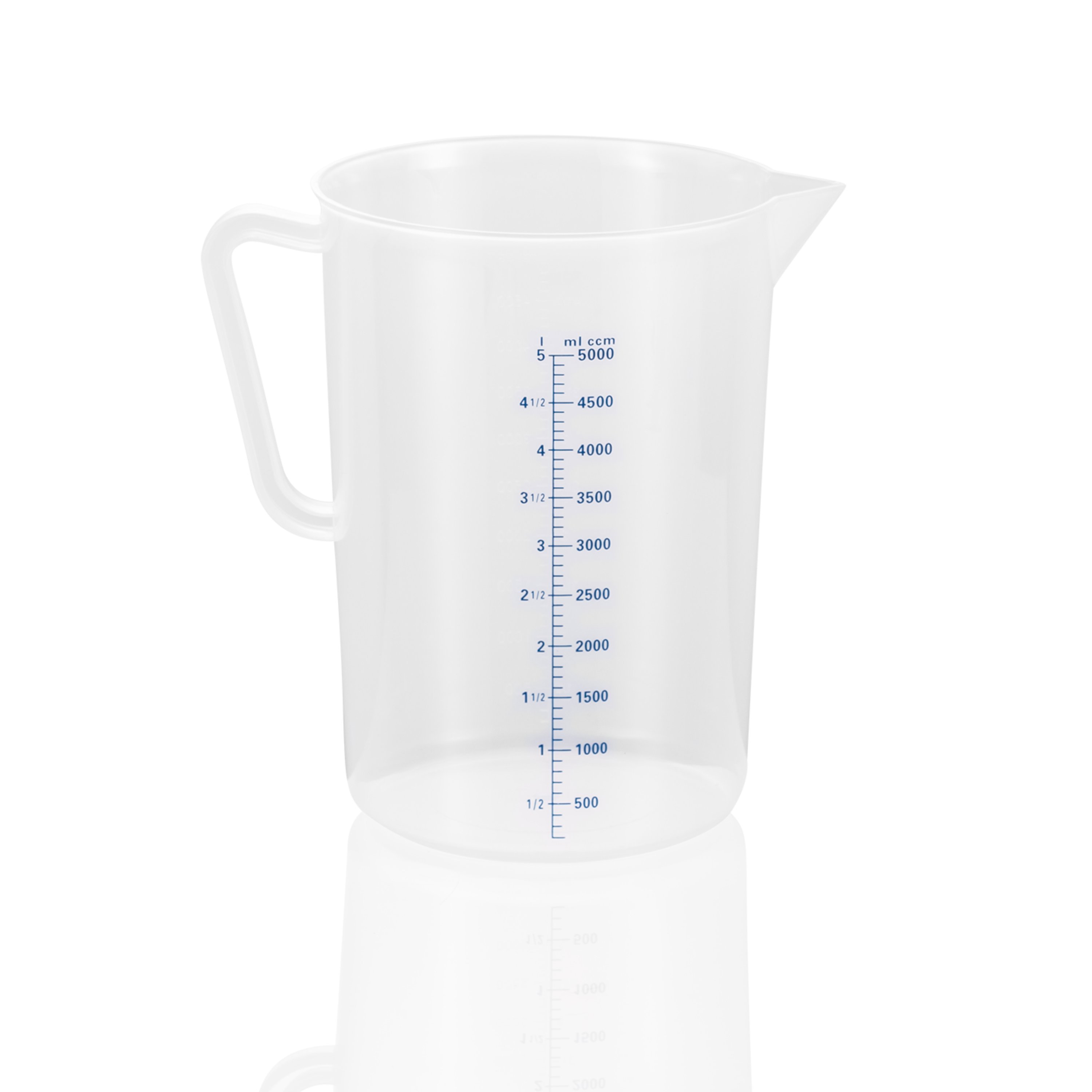 Messbecher 5 L, Ø 19,6 cm, (H) 27 cm