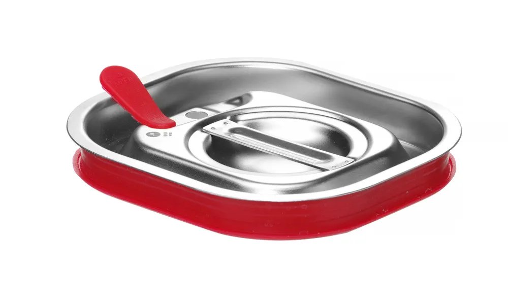 Gastronorm-Deckel mit Silikonrand, Kitchen Line, GN 1/6, 156x142mm