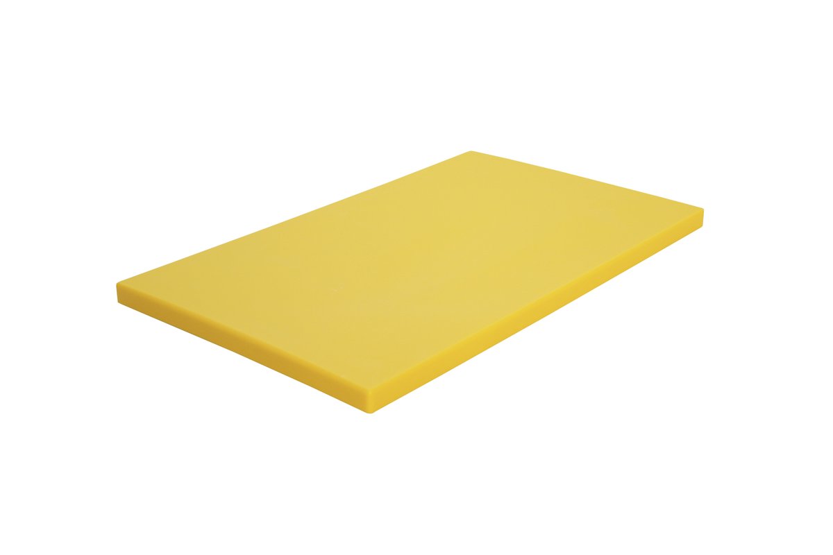 Schneidebrett GN 1/1 mit Füßen, gelb Schneidebrett GN 1/1 mit Füßen, gelb