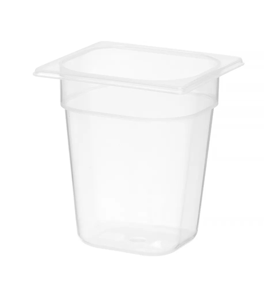 Gastronorm-Behälter 1/6, Profi Line, GN 1/6, 3,4L, Transparent, 176x162x(H)200mm Gastronorm-Behälter 1/6, Profi Line, GN 1/6, 3,4L, Transparent, 176x162x(H)200mm