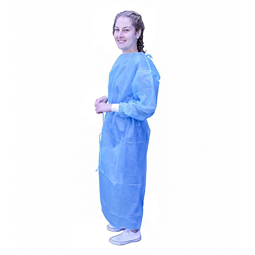 Medi-Inn® Schutzkittel 139 cm x 139 cm blau