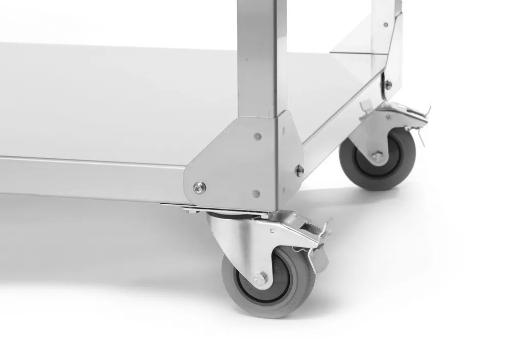 Grillsystem Green Fire mit 4 Brennern, Profi Line, mit Rollengestell, Hellgrau, 22kW, 1400x612x(H)825mm Grillsystem Green Fire mit 4 Brennern, Profi Line, mit Rollengestell, Hellgrau, 22kW, 1400x612x(H)825mm