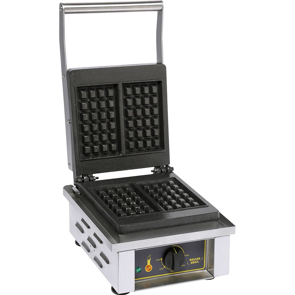 ROLLER GRILL Waffeleisen, Lütticher Waffelform, Abmessung 305 x 440 x 230 mm (BxTxH)