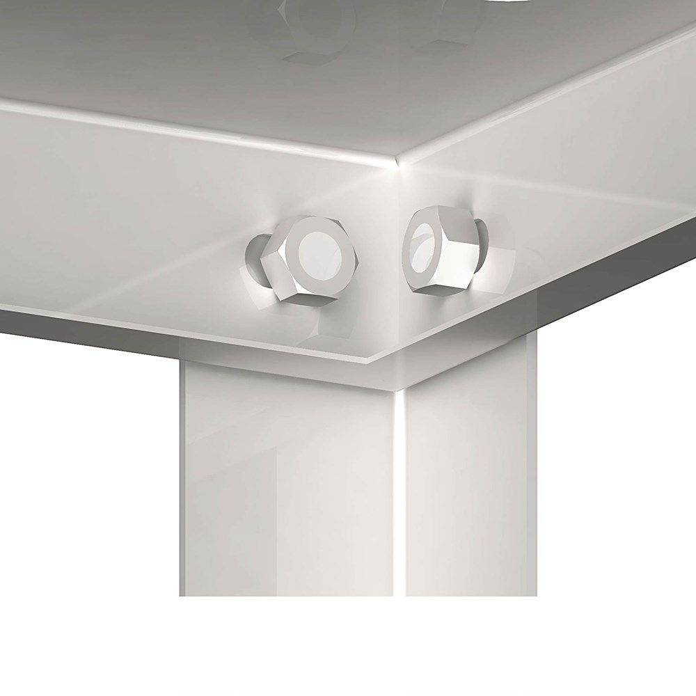 Regal mit glatten, höhenverstellbaren Böden, 600x500x1800 mm, Selbstmontage Regal mit glatten, höhenverstellbaren Böden, 1400x700x1800 mm, Selbstmontage