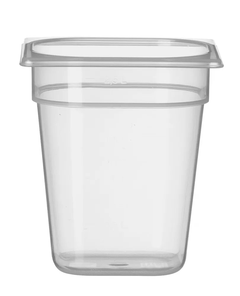 Gastronorm-Behälter 1/6, Profi Line, GN 1/6, 3,4L, Transparent, 176x162x(H)200mm Gastronorm-Behälter 1/6, Profi Line, GN 1/6, 3,4L, Transparent, 176x162x(H)200mm