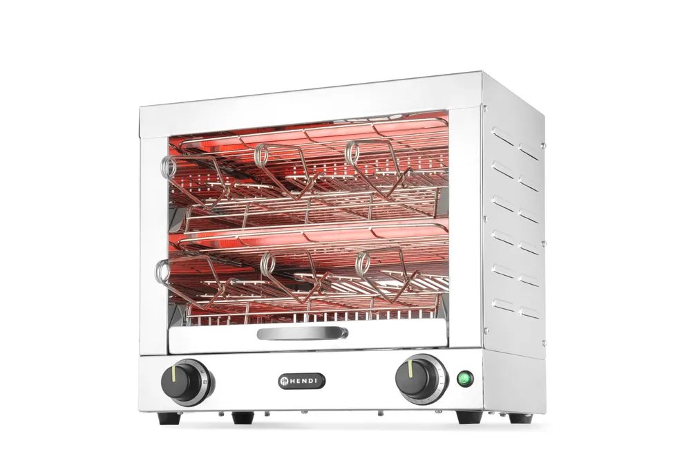 Multi-Toaster mit 6 Zangen, 230V/3000W, 450x390x(H)400mm