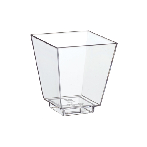 40000 Fingerfood - Schalen, PS eckig 50 ml 5 cm x 4,5 cm x 4,5 cm glasklar