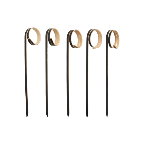 42000 Fingerfood - Picker 11 cm schwarz "Twister"