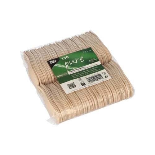 150 Fingerfood - Göffel, Holz "pure" 8,2 cm 99000 Fingerfood - Göffel, Holz "pure" 8,2 cm