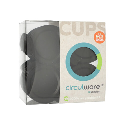 Circulware by Haval Mehrweg-Deckel für Trinkbecher PP rund Ø 8 cm · 1,5 cm schwarz Circulware by Haval Mehrweg-Deckel für Trinkbecher PP rund Ø 8 cm · 1,5 cm schwarz