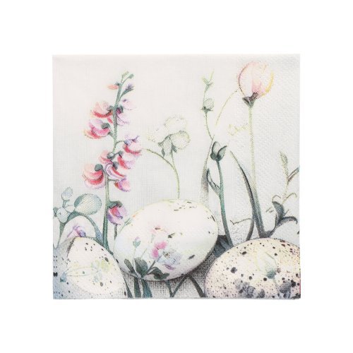 50 Servietten, 3-lagig 1/4-Falz 25 cm x 25 cm "Pastell Eggs" 33600 Servietten, 3-lagig 1/4-Falz 25 cm x 25 cm "Pastell Eggs"