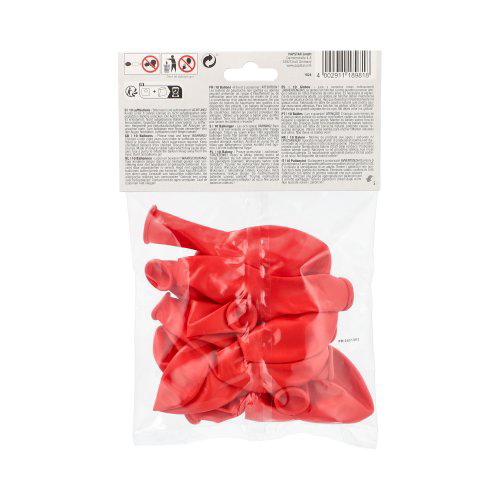 120 Luftballons Ø 25 cm rot 33600 Luftballons Ø 25 cm rot
