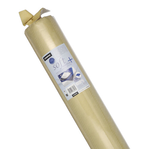 48 Tischdecke, stoffähnlich, Vlies "soft selection plus" 25 m x 1,18 m gold