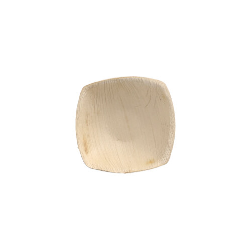 8400 Schalen Palmblatt "pure" 50 ml 2,5 cm x 9 cm x 9 cm natur "QUADRATO"
