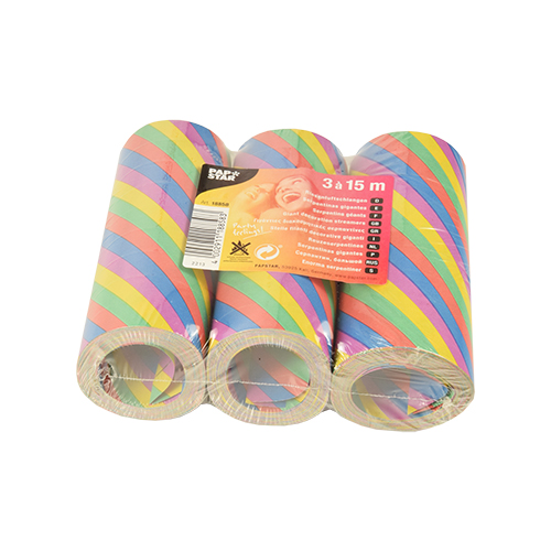 1800 Riesenluftschlangen 15 m "Rainbow" flammhemmend