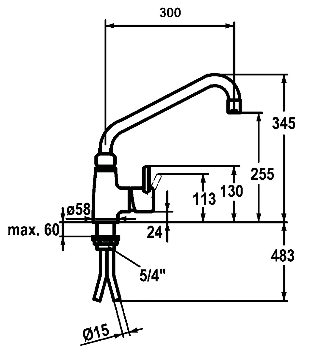 Einhebelmischer 40L-3601B