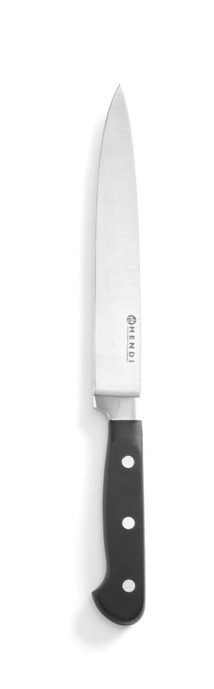Tranchiermesser, HENDI, Kitchen Line, Schwarz, (L)330mm