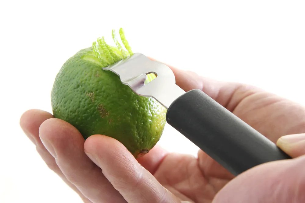 Zitronenschaber, Schwarz, (L)155mm Zitronenschaber, Schwarz, (L)155mm