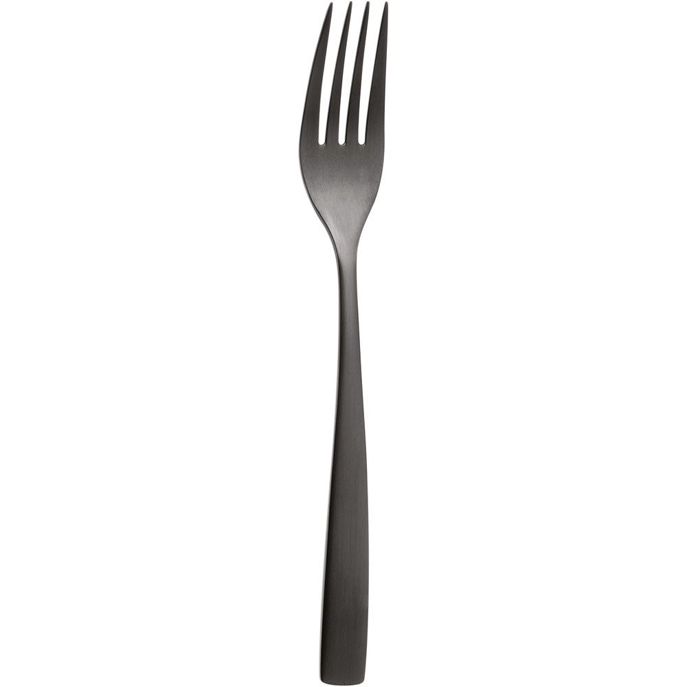 Kuchengabel, schwarz, BCN, (L) 14 cm Kuchengabel, schwarz, BCN