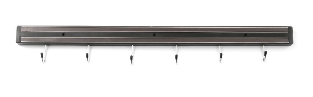 Messermagnetleiste mit Haken, HENDI, 6 Haken, (L)620mm