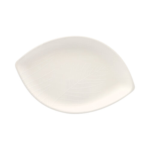 6000 Teller "Folia" Zuckerrohr oval 23,6 cm x 35,6 cm
