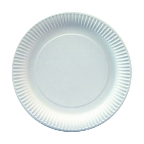 15600 Teller, Pappe rund Ø 23 cm weiss