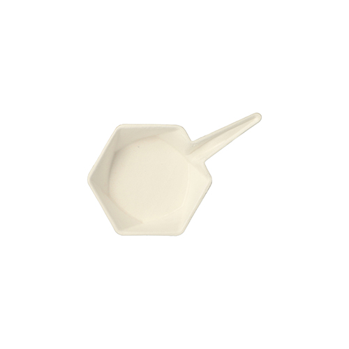 39000 Fingerfood - Schalen Zuckerrohr "pure" 15 ml 1,5 cm x 9,5 cm x 6,3 cm weiss "Hexagon"