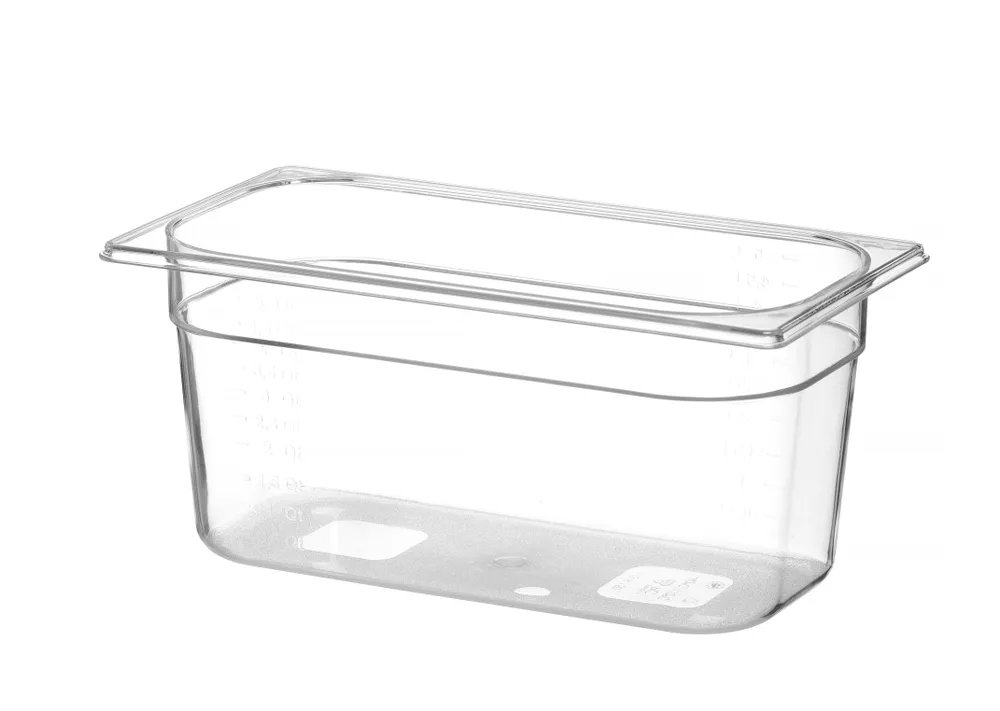 Gastronorm-Behälter 1/3, Profi Line, GN 1/3, 5,7L, Transparent, 325x176x(H)150mm Gastronorm-Behälter 1/3, Profi Line, GN 1/3, 5,7L, Transparent, 325x176x(H)150mm