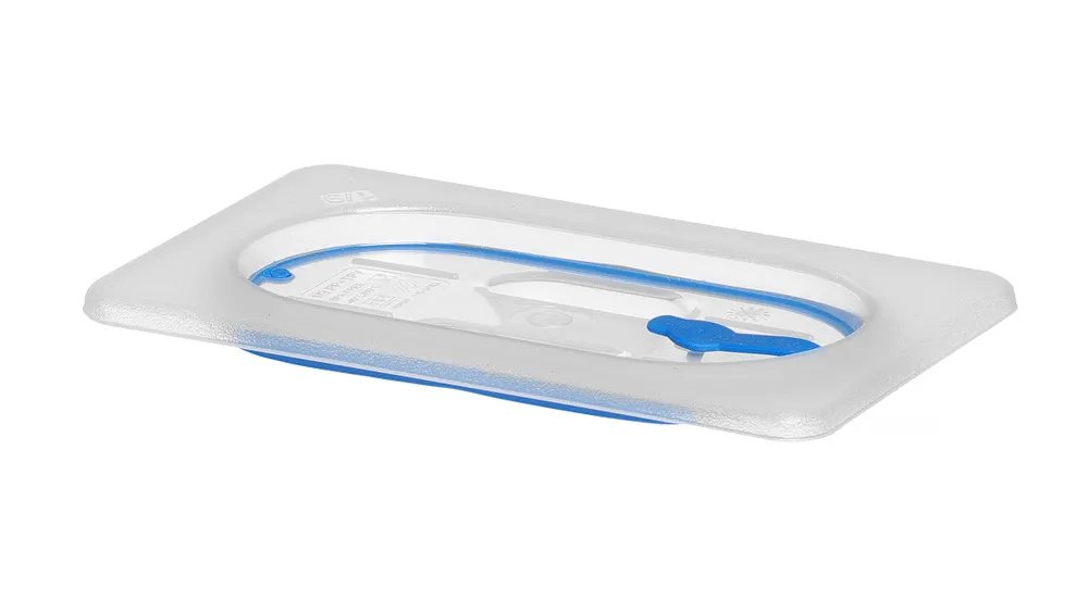 Gastronorm Deckel, luftdicht verschließbar, GN 1/9, Transparent, 176x108mm