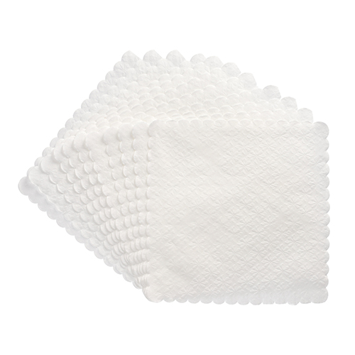 2000 Dessertdeckchen 15 cm x 15 cm weiss 420000 Dessertdeckchen 15 cm x 15 cm weiss