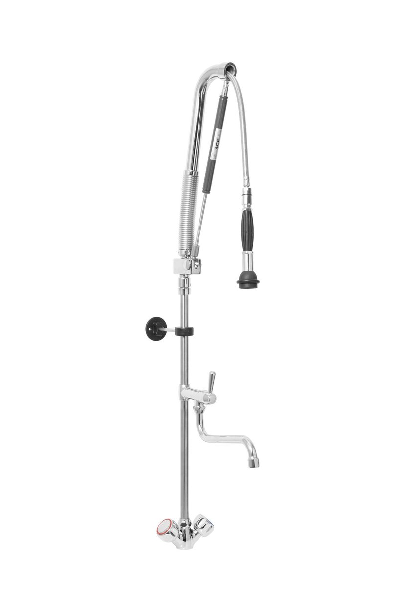 Einloch-Wasserstop-Vorspülbrause+ArmaturHILDE Einloch-Wasserstop-Vorspülbrause+ArmaturHILDE