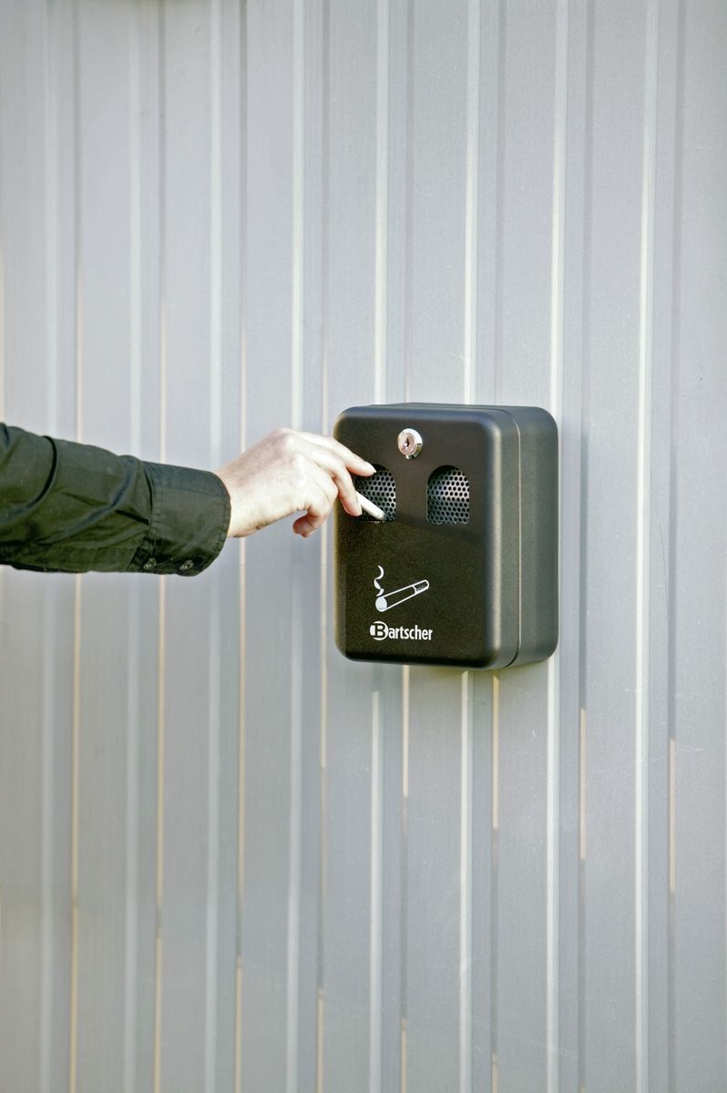 Wandascher, schwarz Wandascher, schwarz