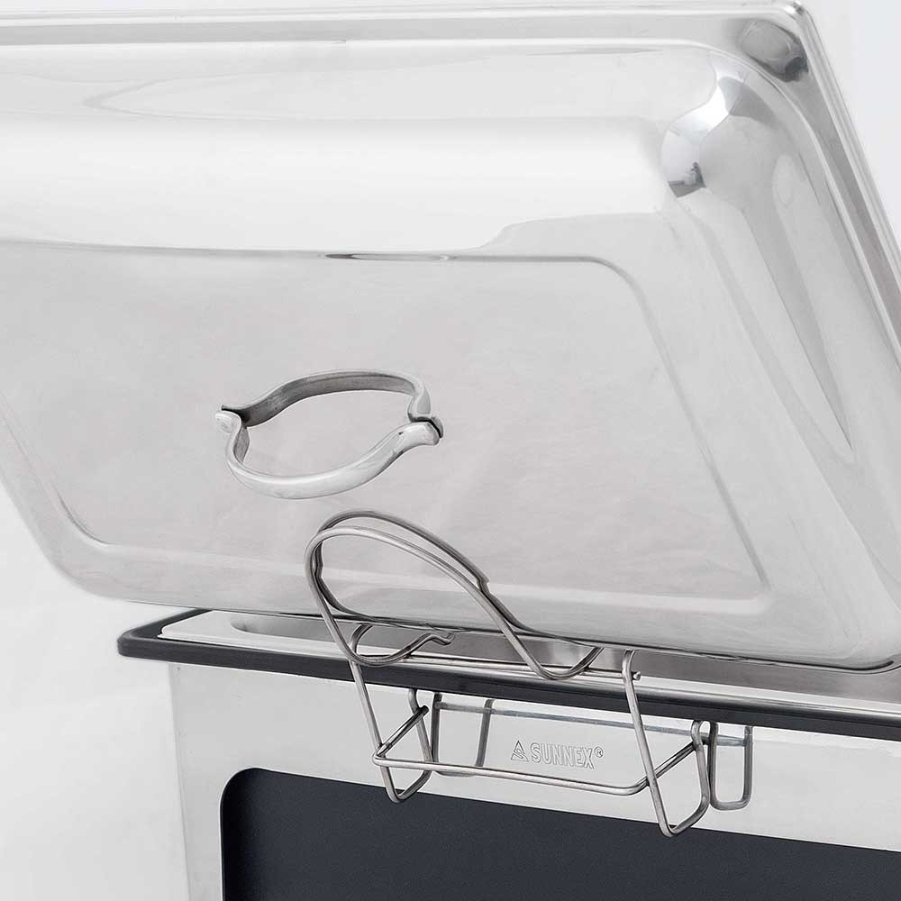 Elektro-Chafing Dish, Wanne aus Kunststoff, inklusive einem GN 1/1 Behälter (100 mm) Elektro-Chafing Dish, Wanne aus Kunststoff, inklusive einem GN 1/1 Behälter (100 mm)