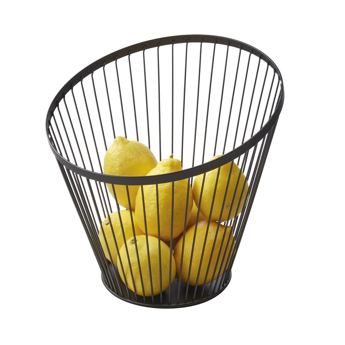Buffetkorb, Ø 28 cm, Höhe 26,5 cm, schwarz pulverbeschichtet, Metall Buffetkorb, Ø 28 cm, Höhe 26,5 cm, schwarz pulverbeschichtet, Metall