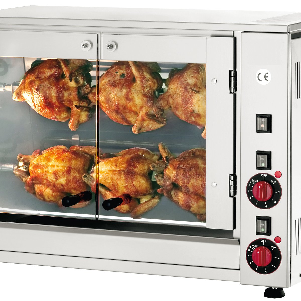 Elektro-Hähnchengrill E-6P Elektro-Hähnchengrill E-6P