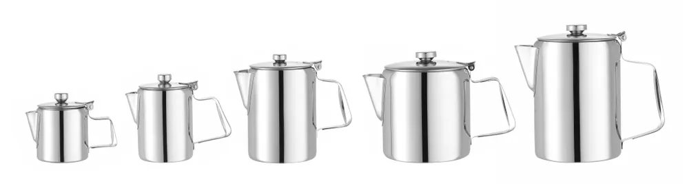 Kaffee-/Teekanne mit Klappdeckel, 1,4L, ⌀126x(H)185mm Kaffee-/Teekanne mit Klappdeckel, 1,4L, ⌀126x(H)185mm