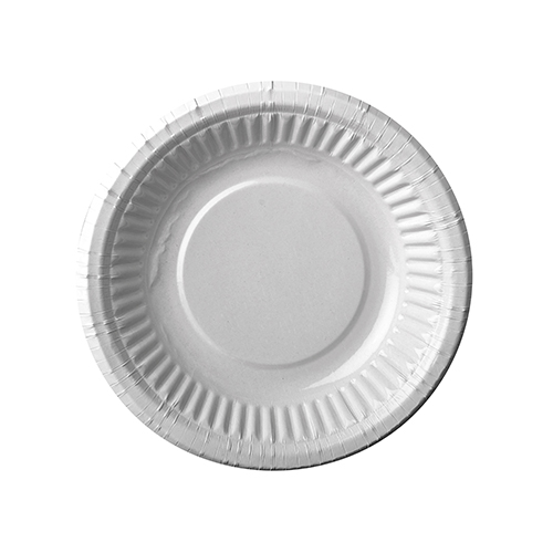 9000 Schalen, Pappe rund Ø 19 cm · 3 cm weiss