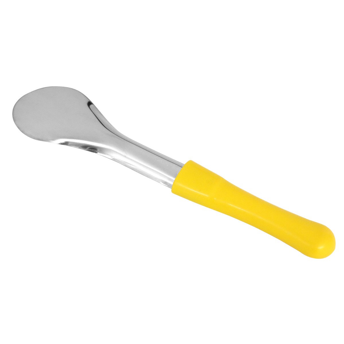 Eisspachtel, Edelstahl, 300 mm, gelb