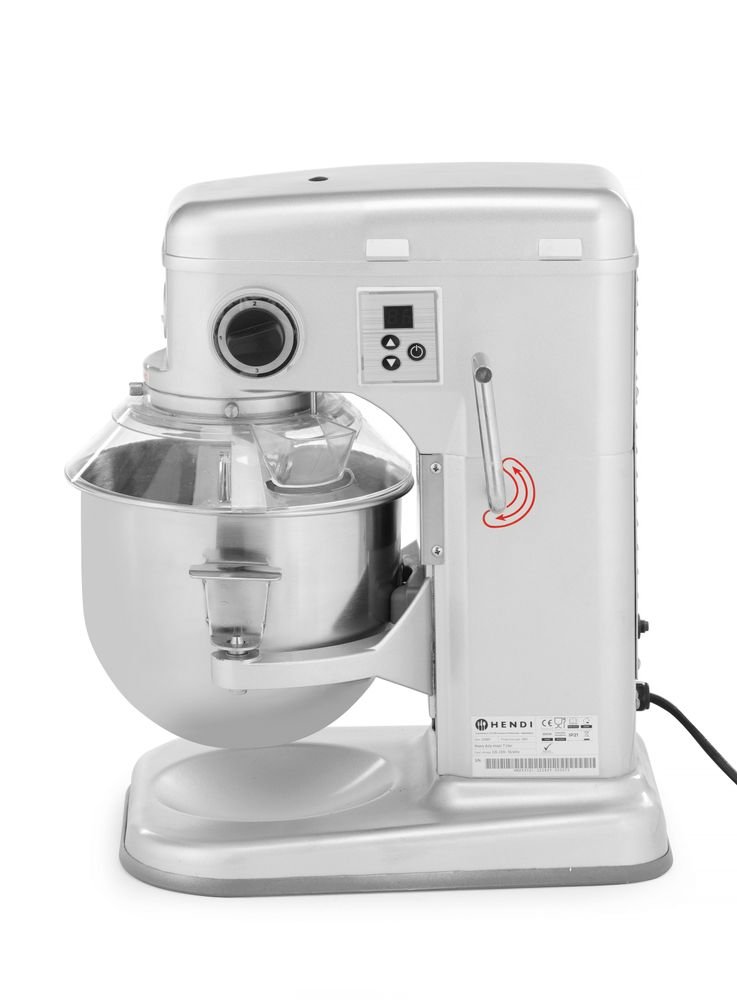 Planetenrührer, HENDI, Kitchen Line, 7L, Silber, 220-240V/650W, 317x440x(H)490mm