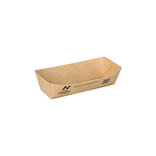 17280 Snacktrays, Pappe "NOTPLA" 3 cm x 3,3 cm x 10,5 cm braun