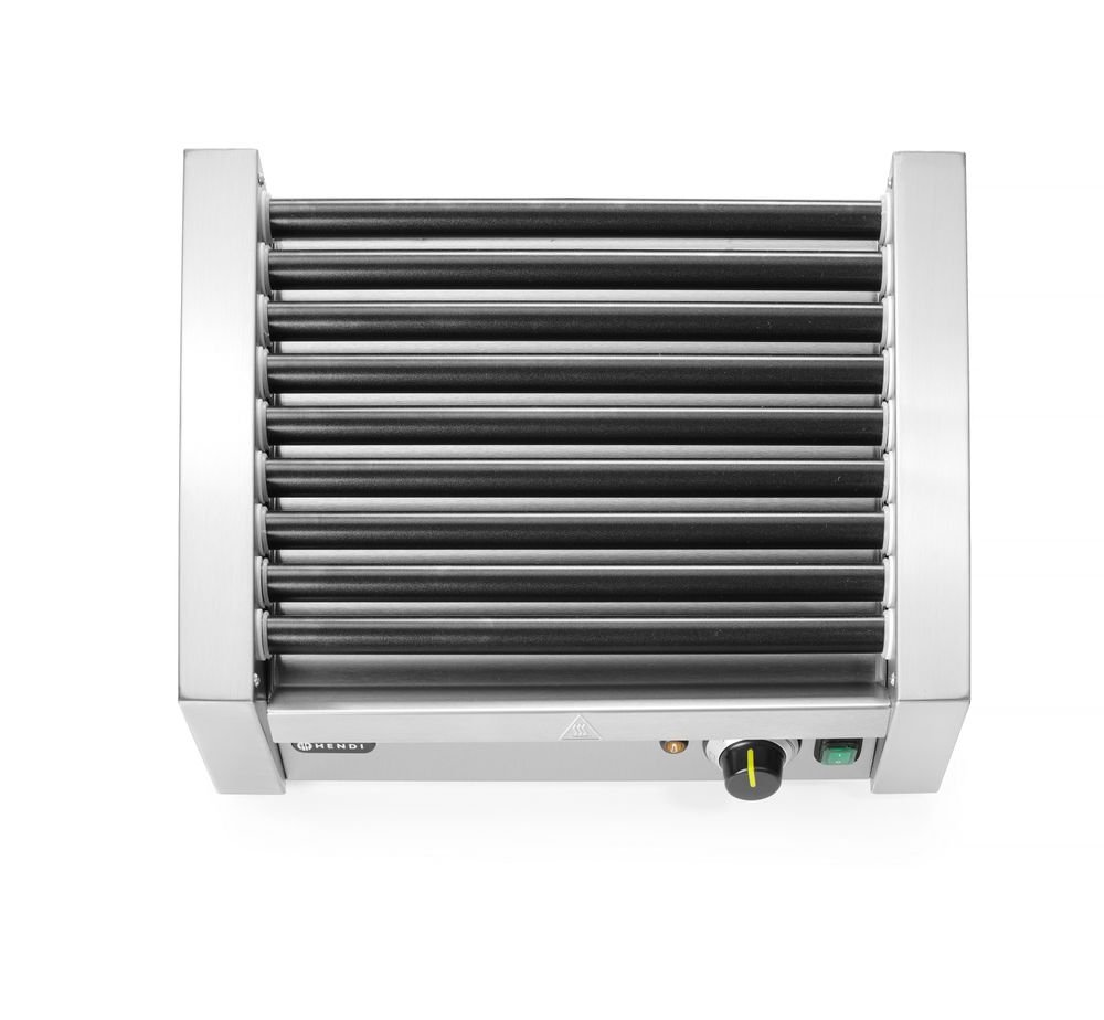 Rollengrill - Eine Zone, HENDI, 7 Rollen, 230V/740W, 525x365x(H)176mm