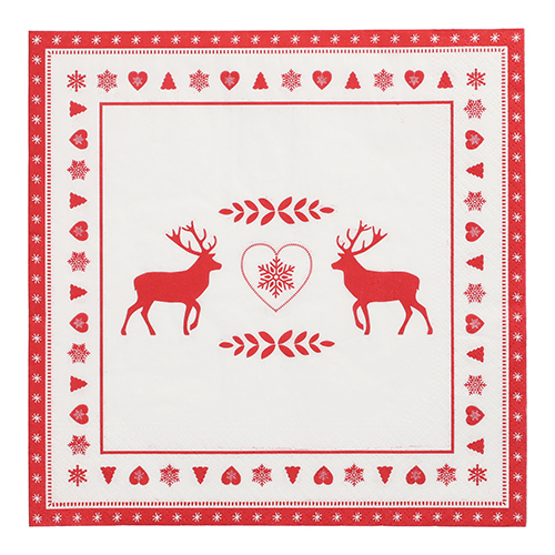 20 Servietten, 3-lagig 1/4-Falz 40 cm x 40 cm "Rennes" 15000 Servietten, 3-lagig 1/4-Falz 40 cm x 40 cm "Rennes"