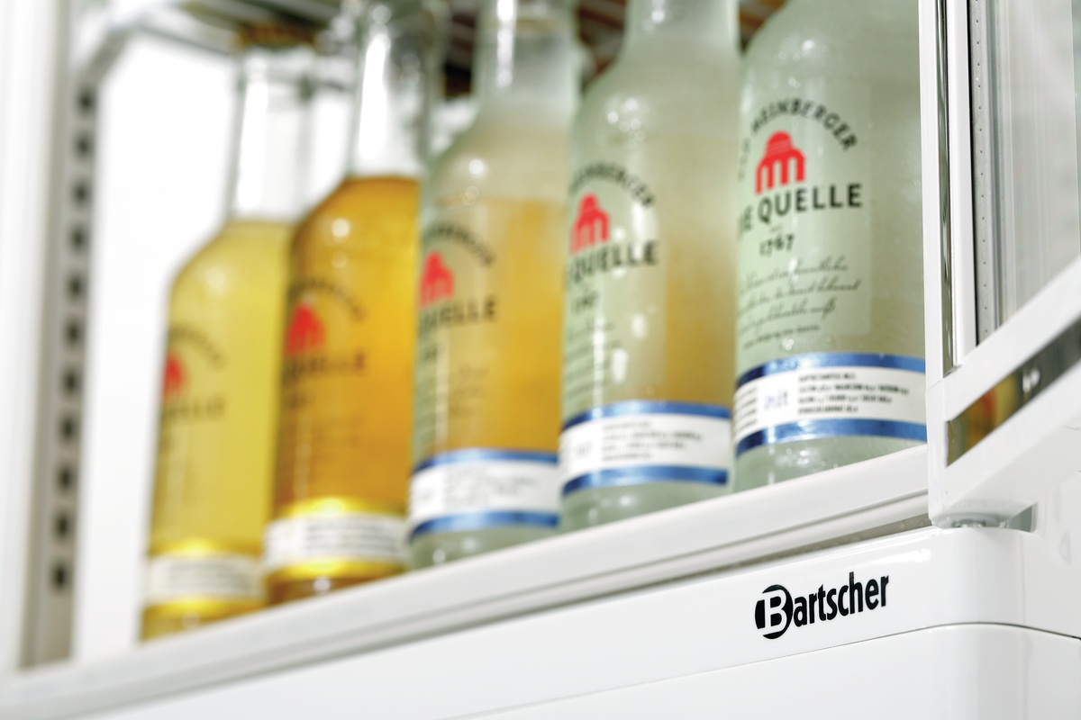 Mini-Kühlvitrine 78L, weiß Mini-Kühlvitrine 78L, weiß